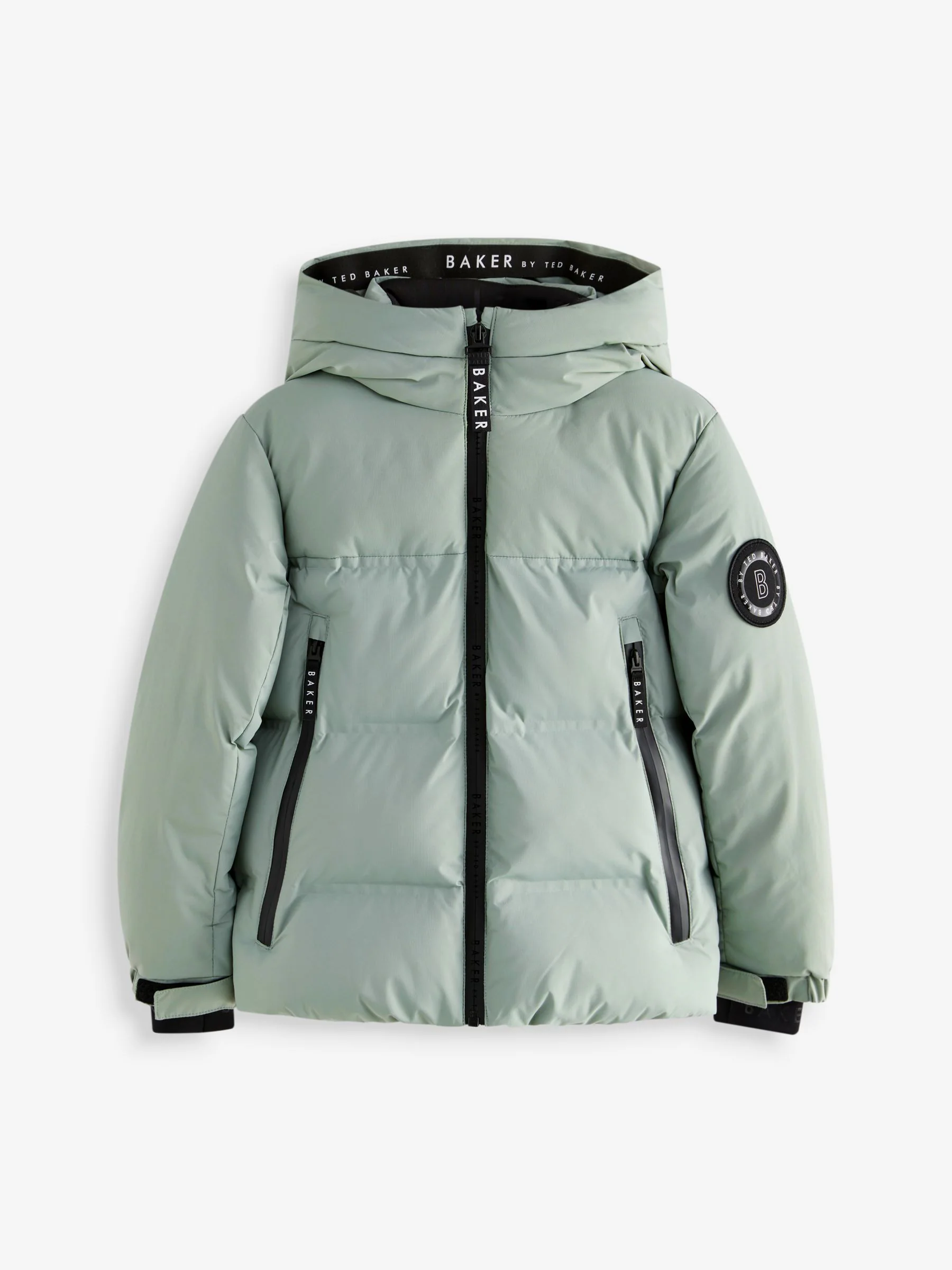 Baker by Ted Baker groene regenbestendige Heatseal jas