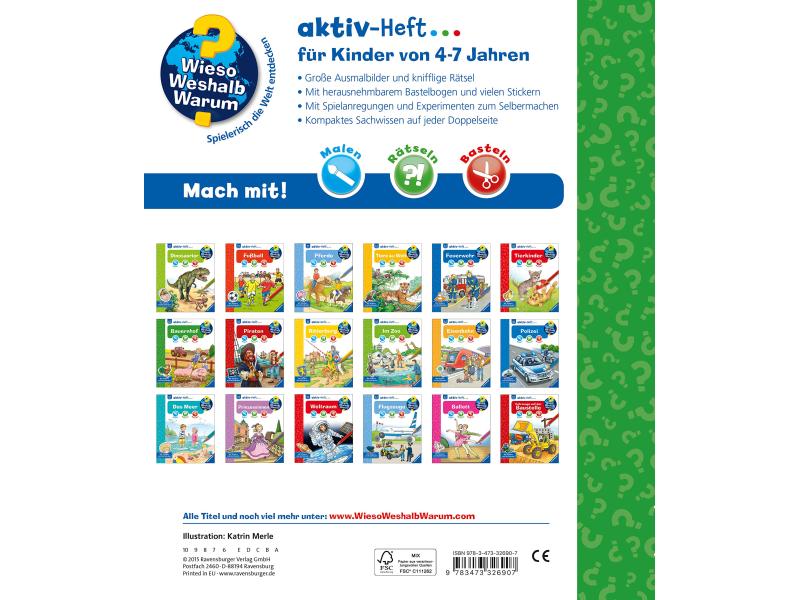 Ravensburger Kinder-Sachbuch WWW Aktiv-Heft Bauernhof Kinder-Sachbuch