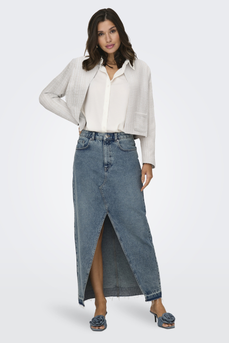 Jacqueline de Yong witte dames blazer