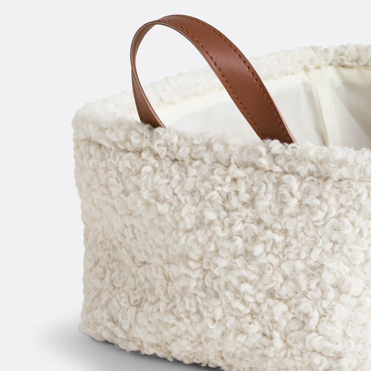 LA REDOUTE INTERIEURS<br>Conjunto de 2 mantas de lã bouclé, Boklio