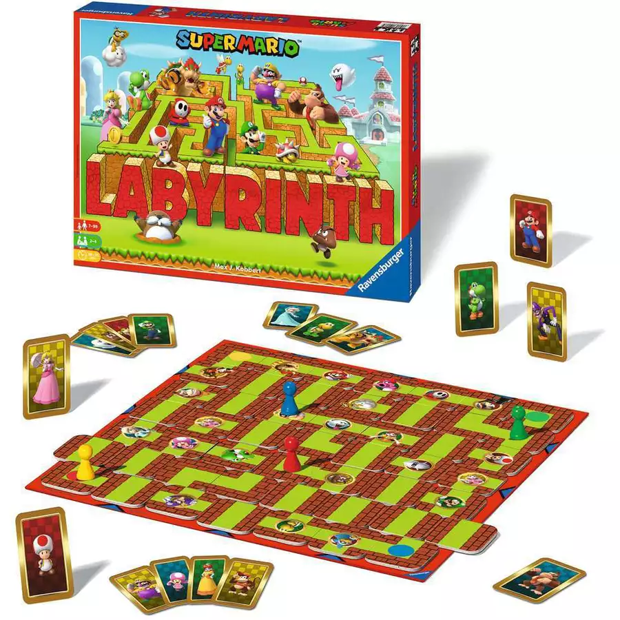 Ravensburger Super Mario™ Labyrinth bunt