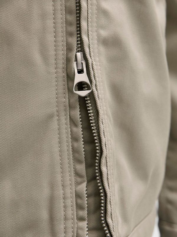 Jack & Jones - Tussenjas - Taupe - Gevoerd - Recht Model