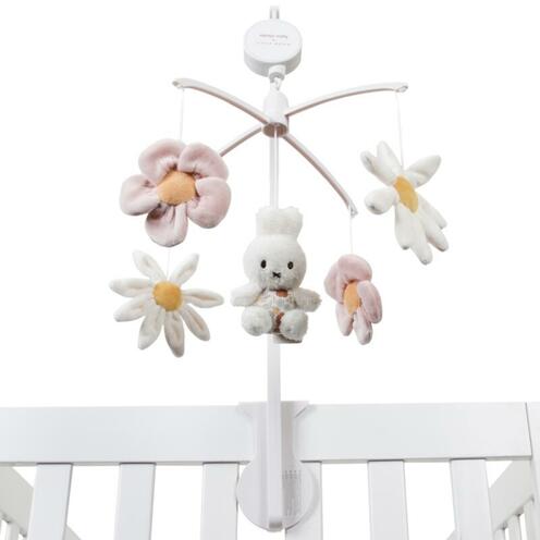Mobile Musical Miffy Vintage Flowers - LITTLE DUTCH