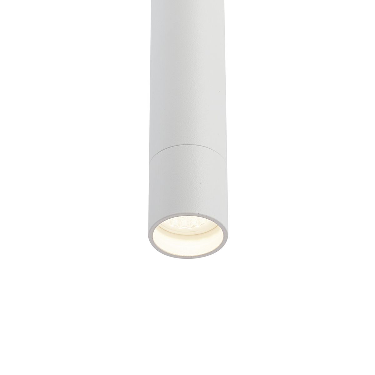 Modern railsysteem met 6 hanglampen wit 1-fase - Slimline Keno