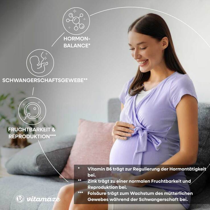 Mönchspfeffer Complex Frauenmantel Vitamin C Folsäure, 270 St