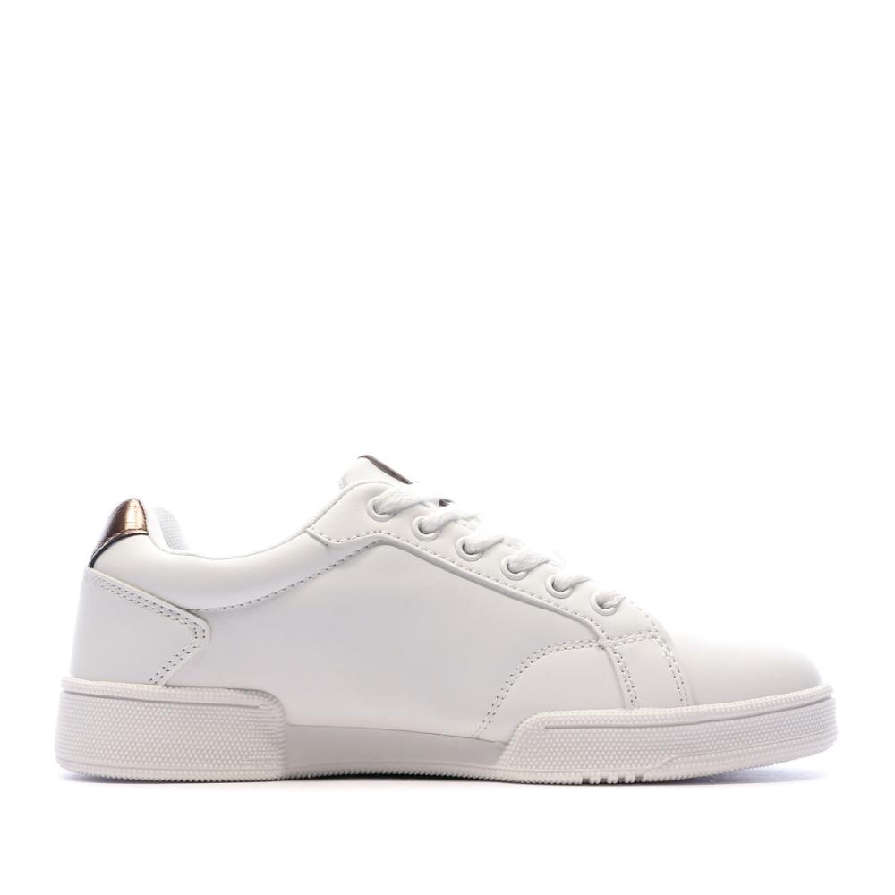 Kappa Baskets Blanches/Cuivre femme Kappa Adenis
