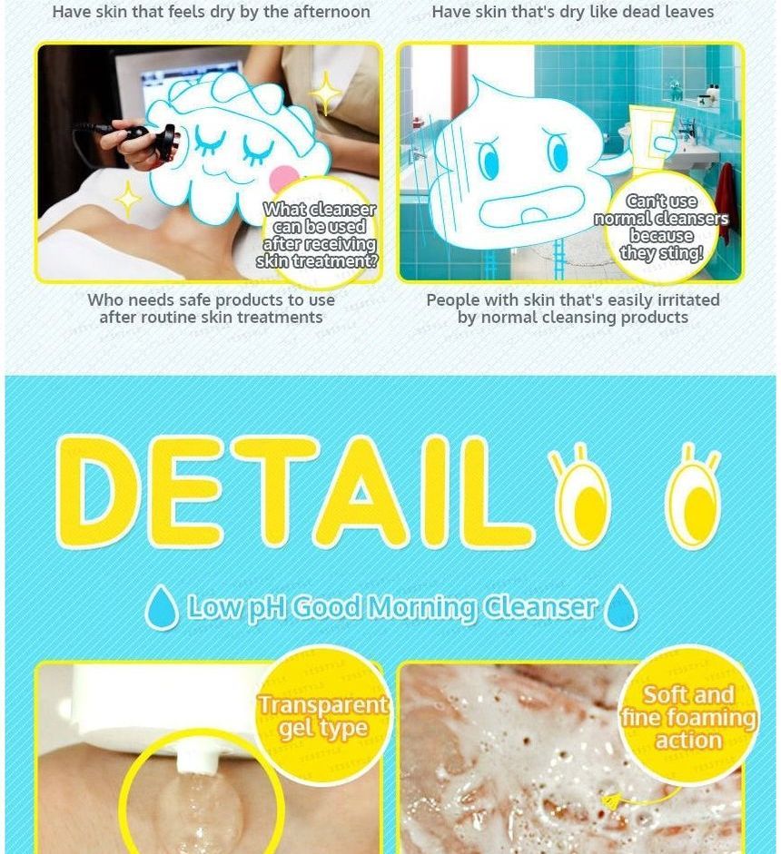 COSRX - Lage pH Good Morning Gel Cleanser Mini
