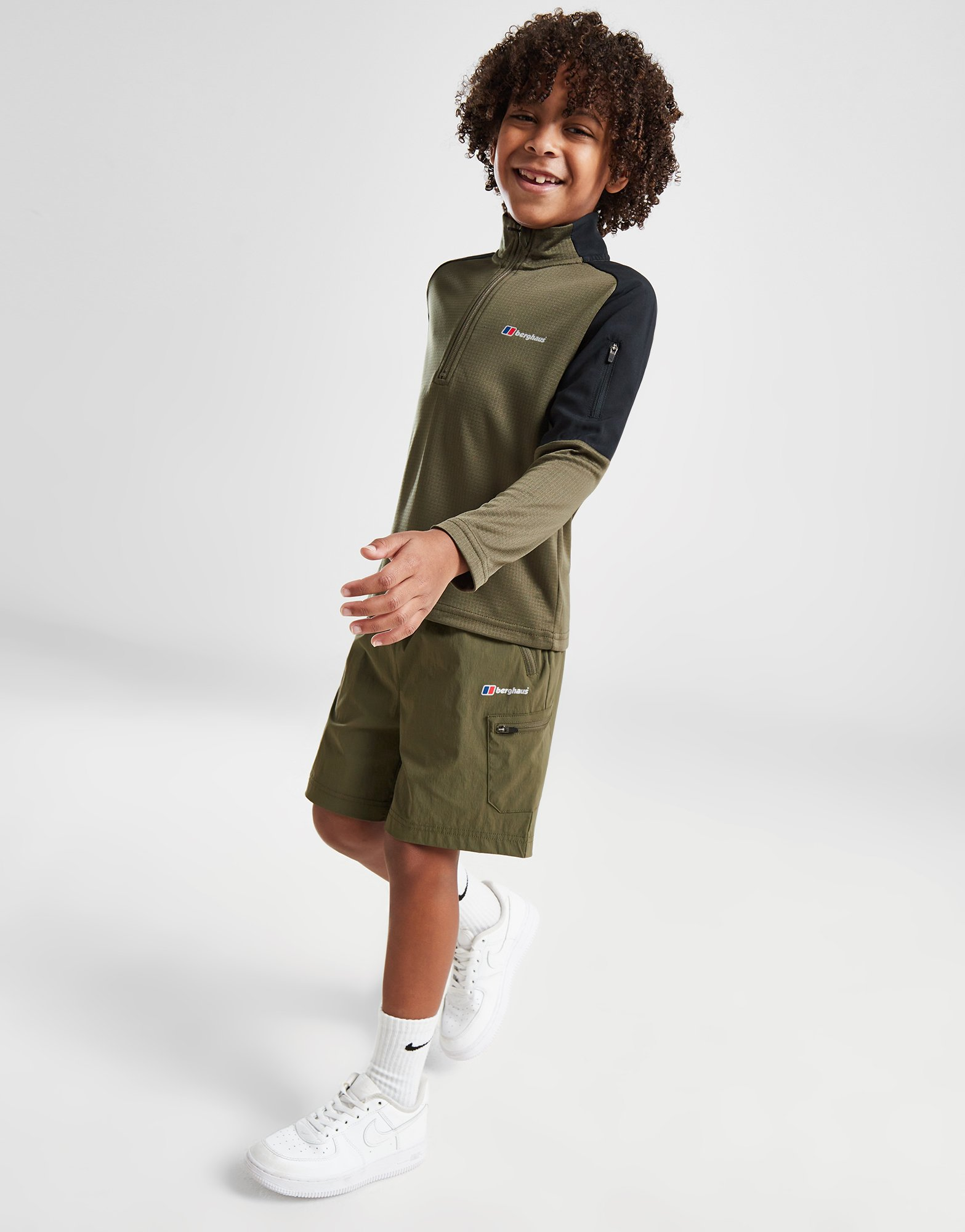 Berghaus Ensemble Haut Zippé/Short Trek Enfant