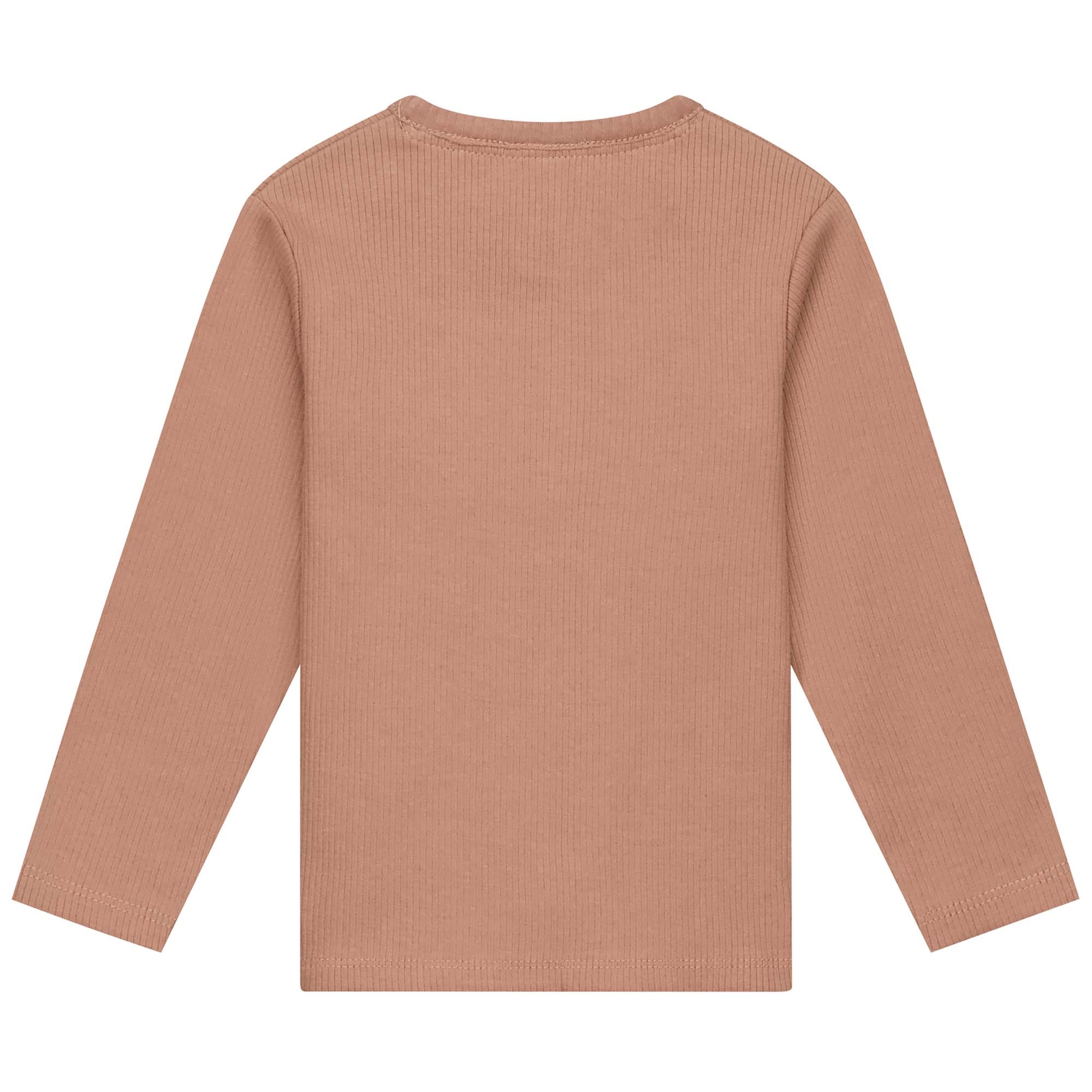 Prénatal baby shirt lange mouwen effen rood
