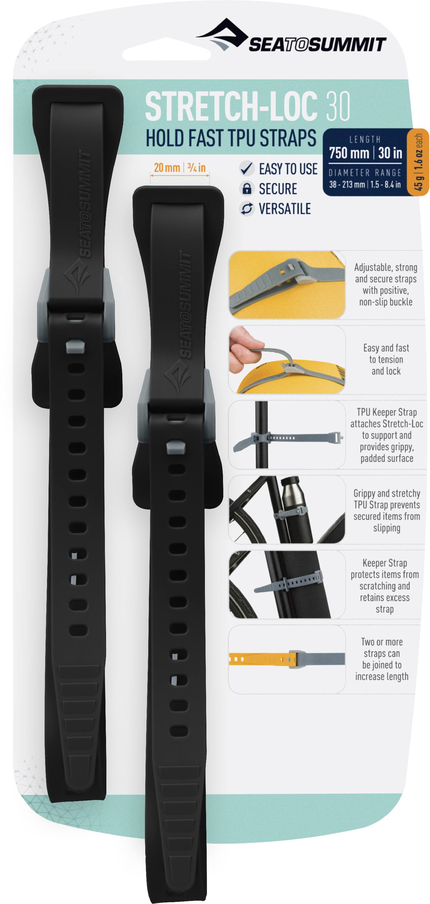 Sea To Summit Stretchlock 2pk