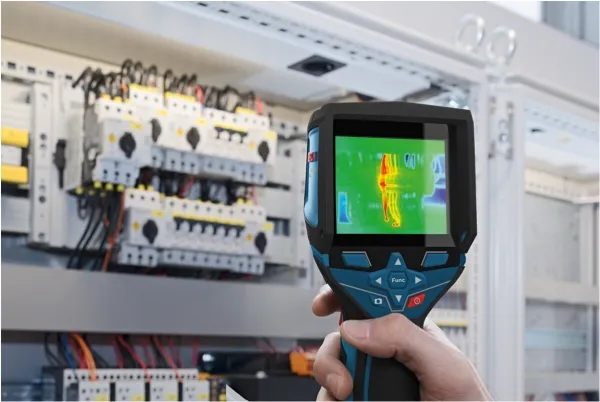 Bosch GTC 400 C Professional - Termisk og visuelt lyskamerakombo - kompakt - 0.0192 MP - Wireless LAN - SOLO