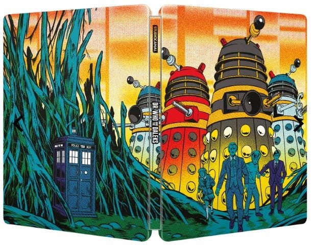 Dr Who And The Daleks Steelbook 4K Ultra HD