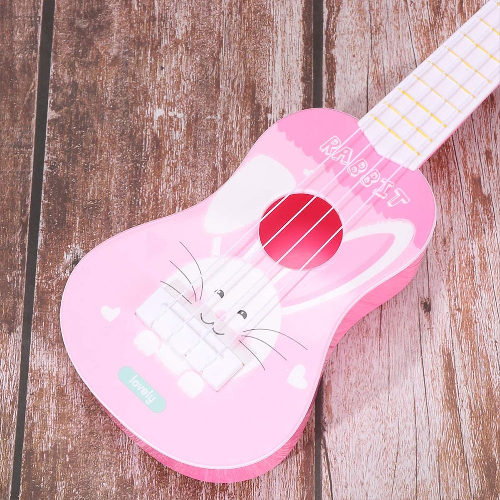 (36cm) Spielzeug Ukulele Kinder Gitarre Musikinstrument - Hase