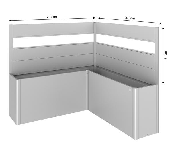 Biohort Sichtschutz Belvedere L200 mit