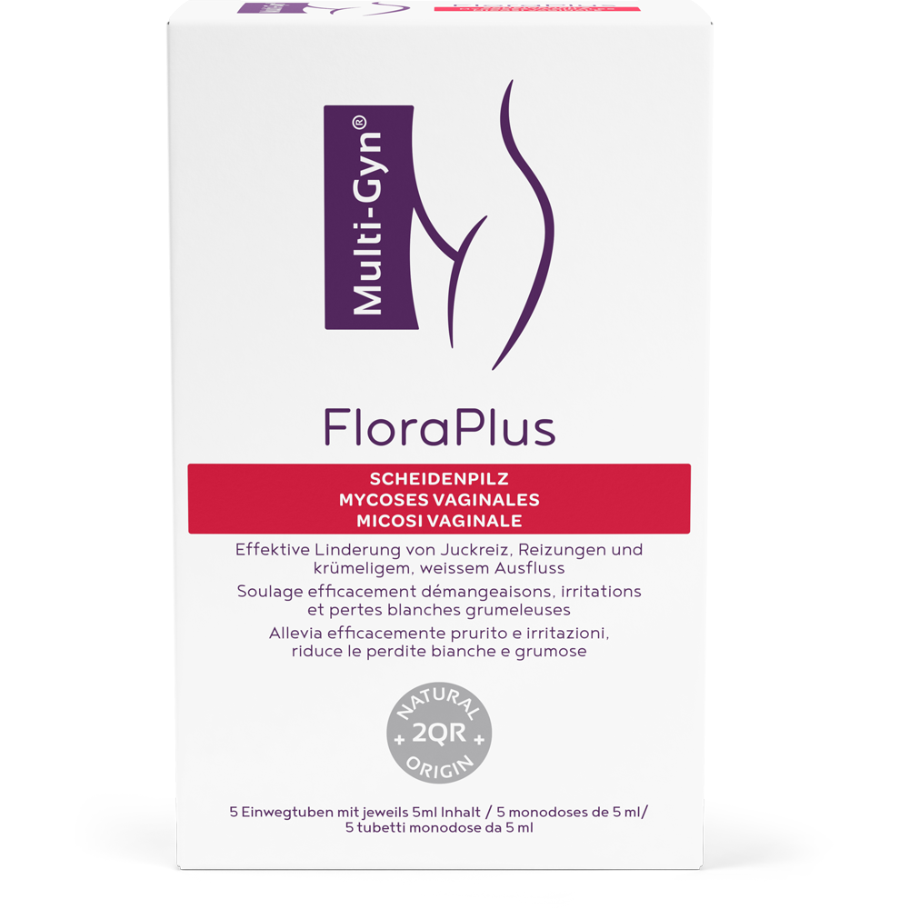 MULTI-GYN FloraPlus<br>5 × 5 ml, Tube, Vaginalgel, Scheidenpilz