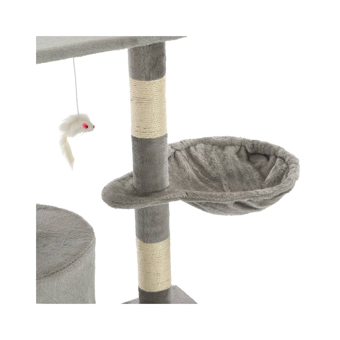 VidaXL Kratzbaum 138cm grau