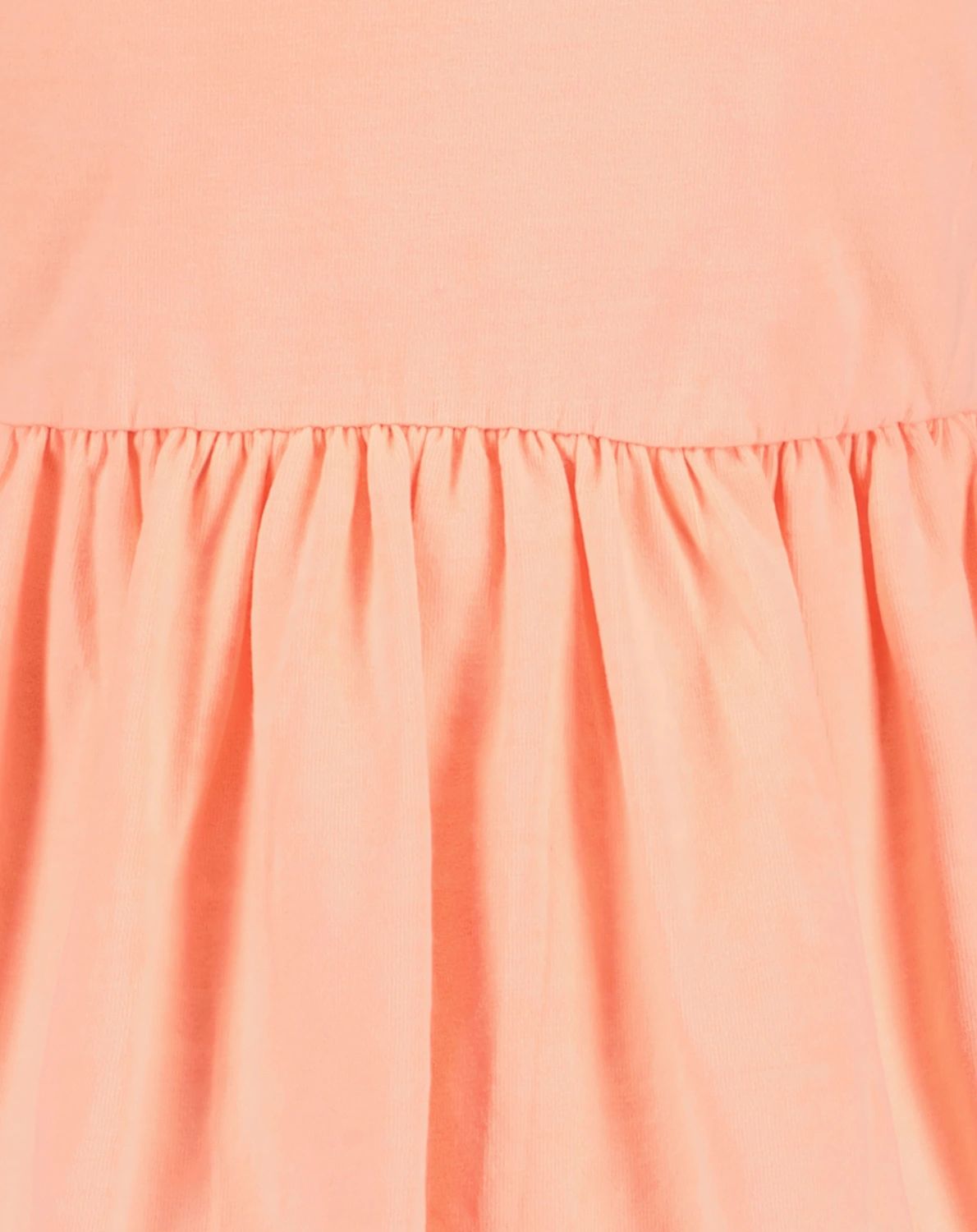 Kurzarm-Kleid SUNGLASSES mit Rüschenärmeln in orange