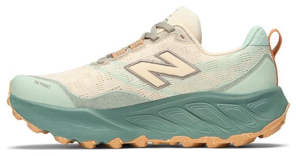 Chaussures Trail New Balance Fresh Foam X Hierro v9 Beige/Vert Femme