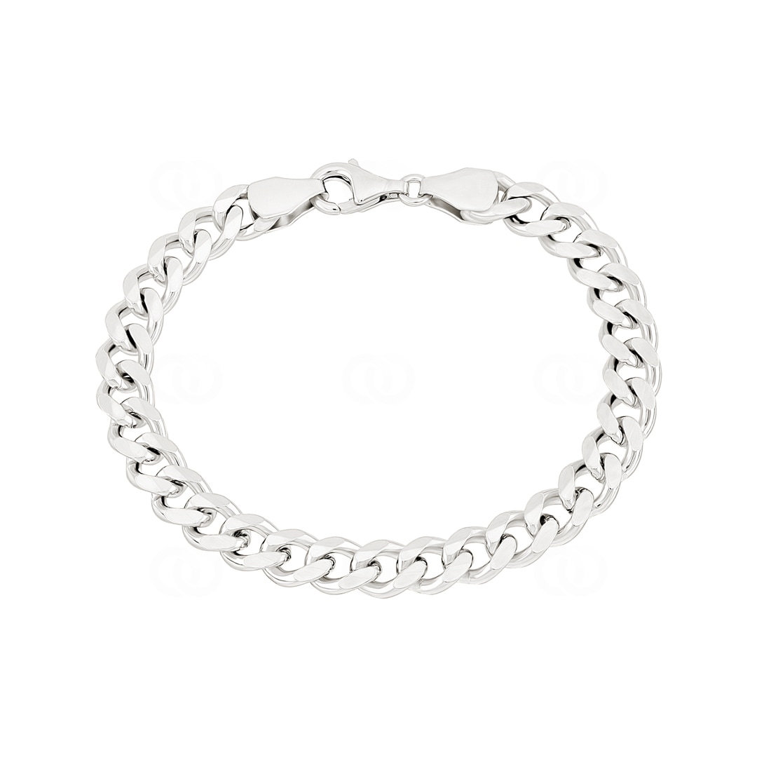 Panzerarmband 925 Silber 7.2mm