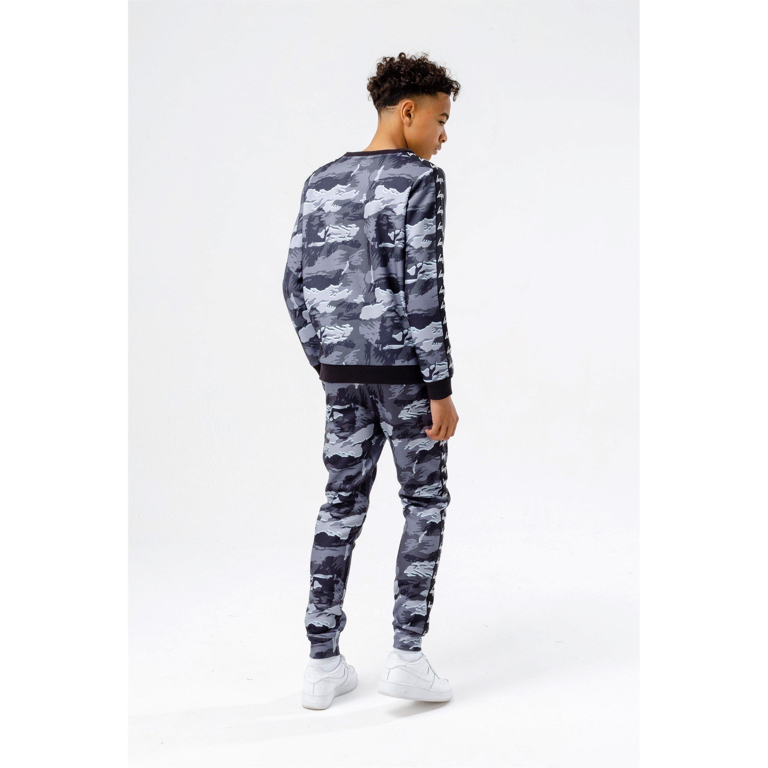 Hype Camo Crew Neck Jn99