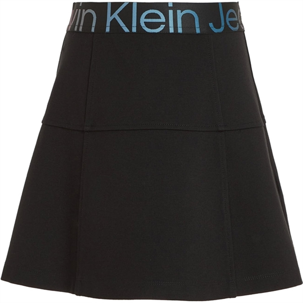 Køb Calvin Klein Punto Tape Nederdel Ck Black