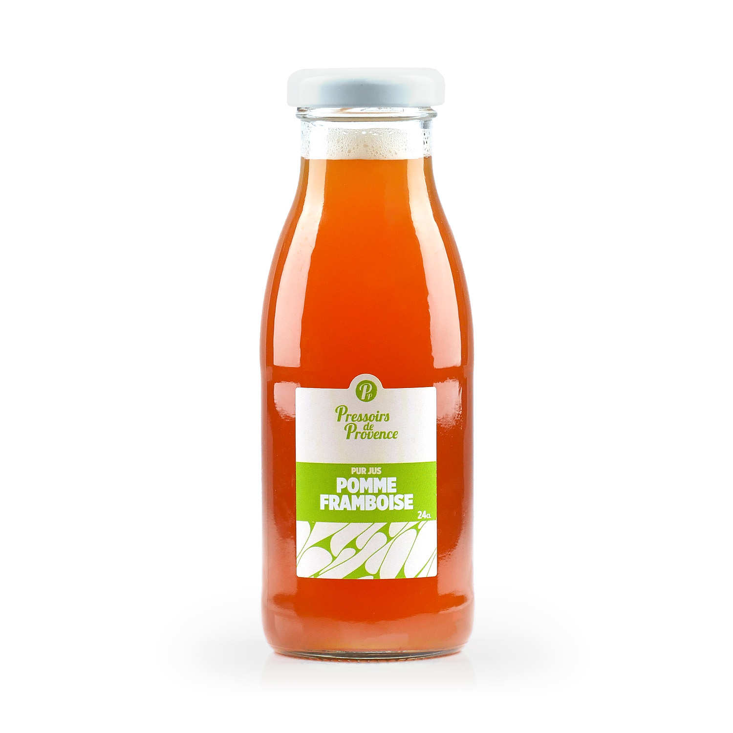 Pur jus de pomme-framboise
