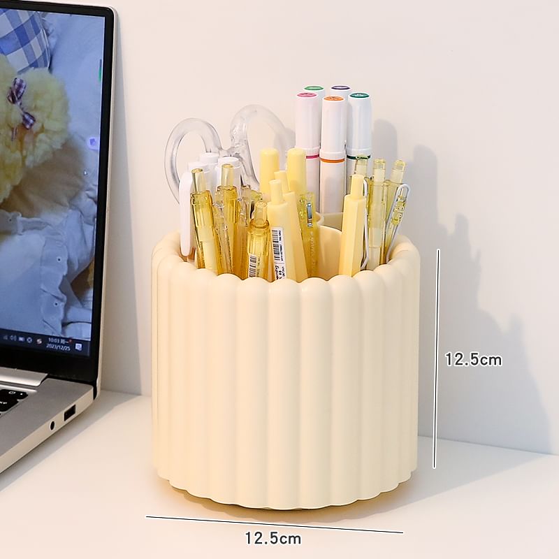 Hekki - Draaibare kunststof bureau-organizer / zelfklevende decoratie / set