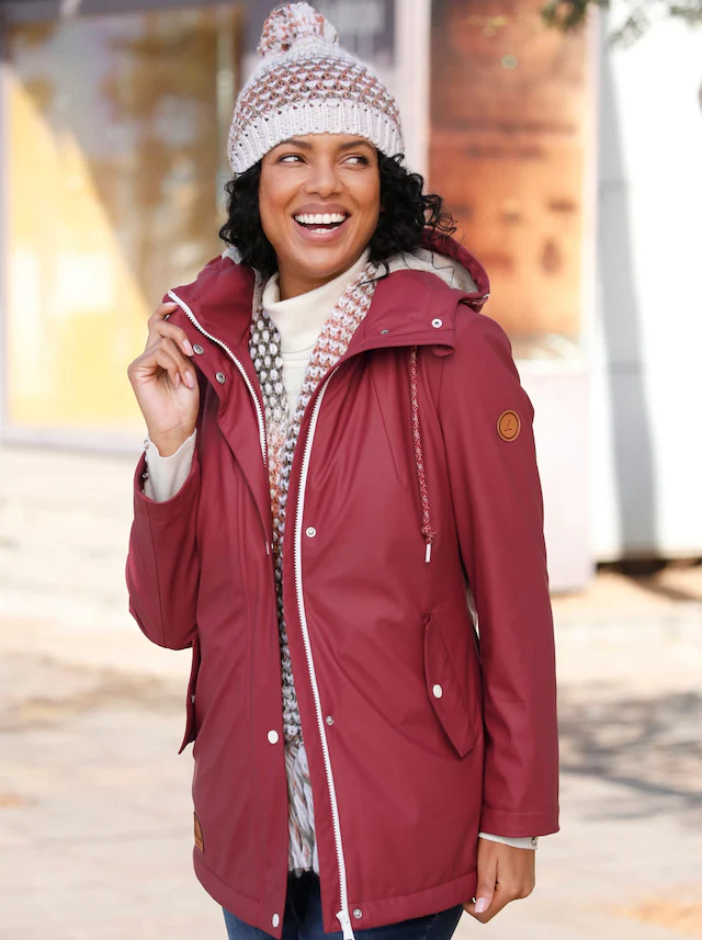 Casual Looks Funktionsjacke mitKapuze