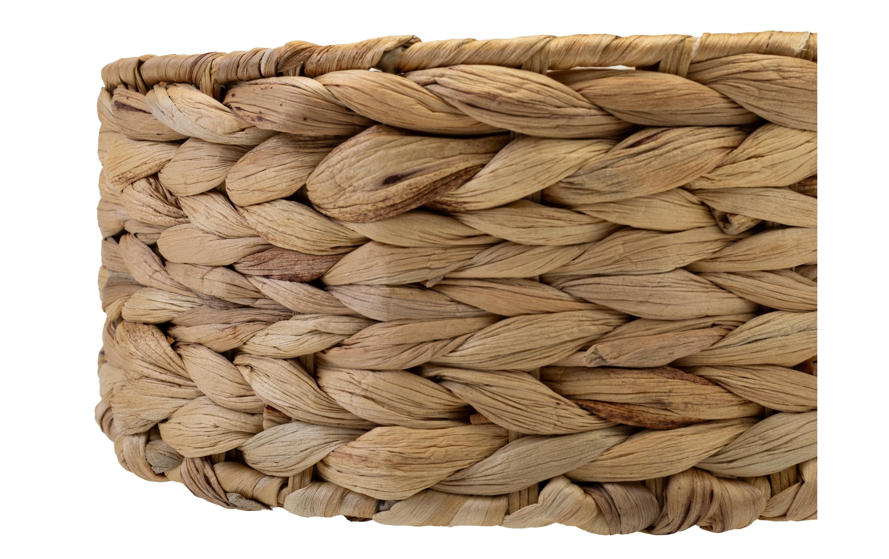 Aufbewahrungskorb Natur, 25 x 10 cmGeflochtener Behälter