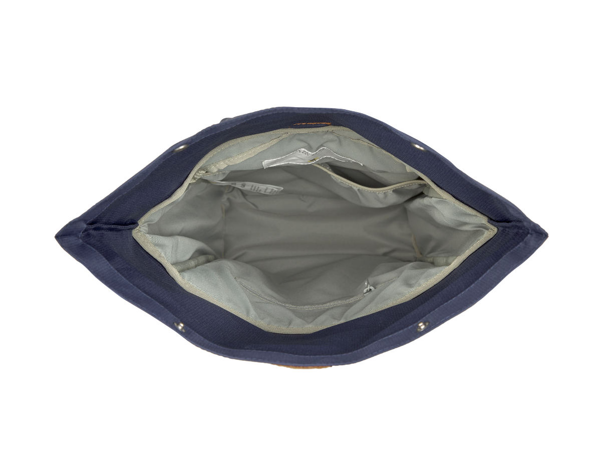 Lassig Lassig Medium Rolltop backpack Little gang Navy