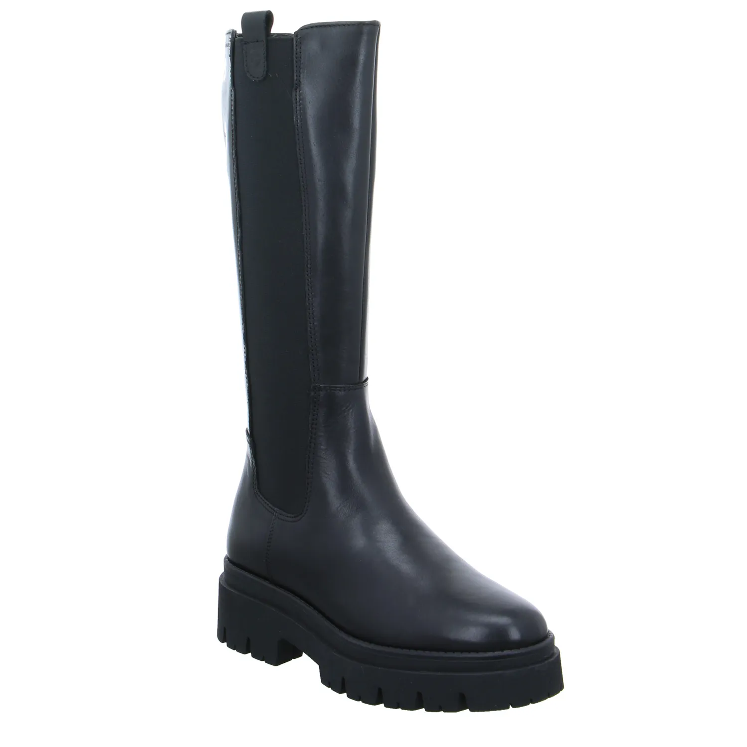 TAMARIS Stiefel Schwarz Leder