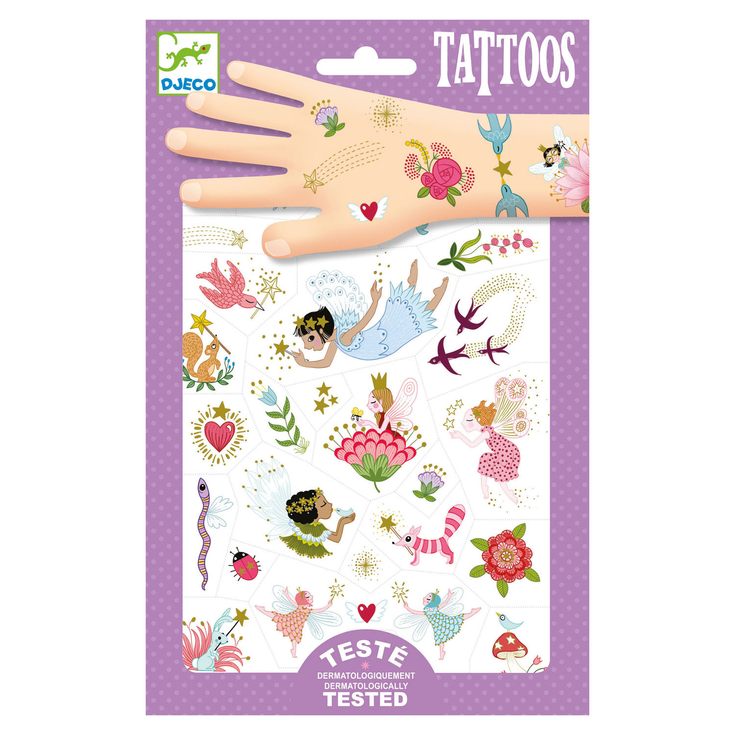Djeco Fairy Friends Tattoos