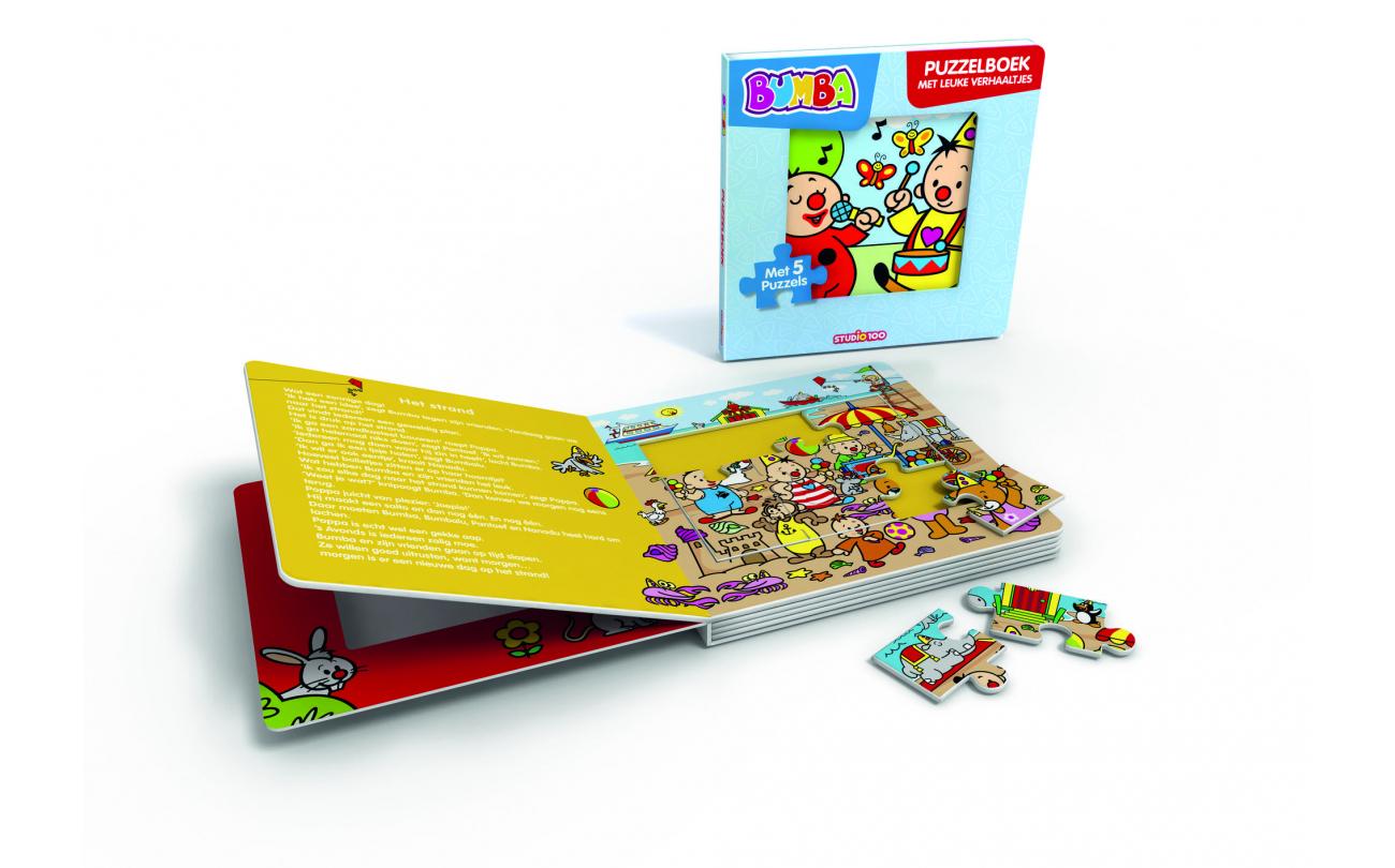 Bumba puzzelboek met leuke verhaaltjes