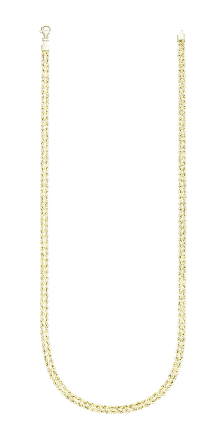 Kordelketten-Garnitur aus Gold 585/- fein