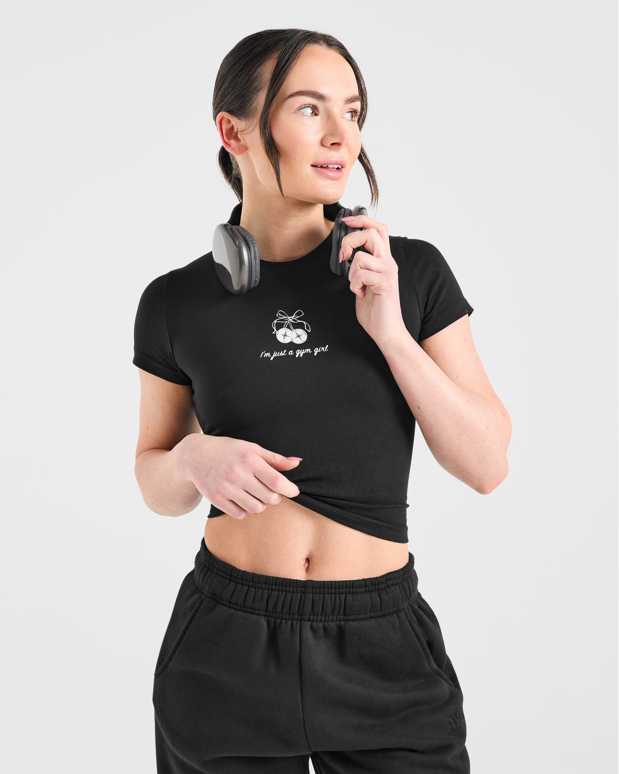 Just a Gym Girl Baby Tee