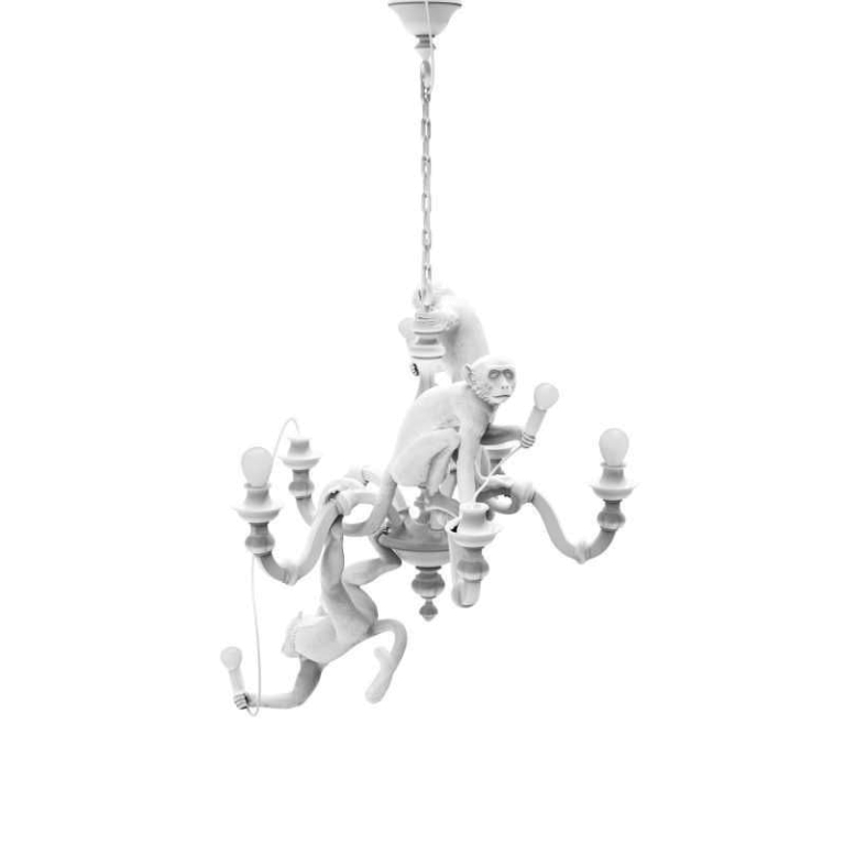 Seletti Monkey kroonluchter zwart