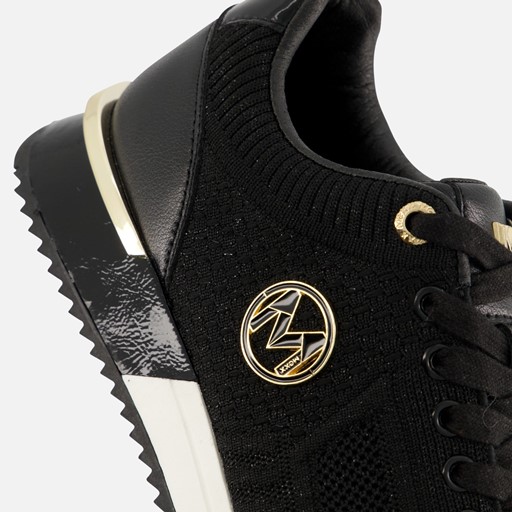 Mexx Gitte Glitter Sneakers zwart Pu