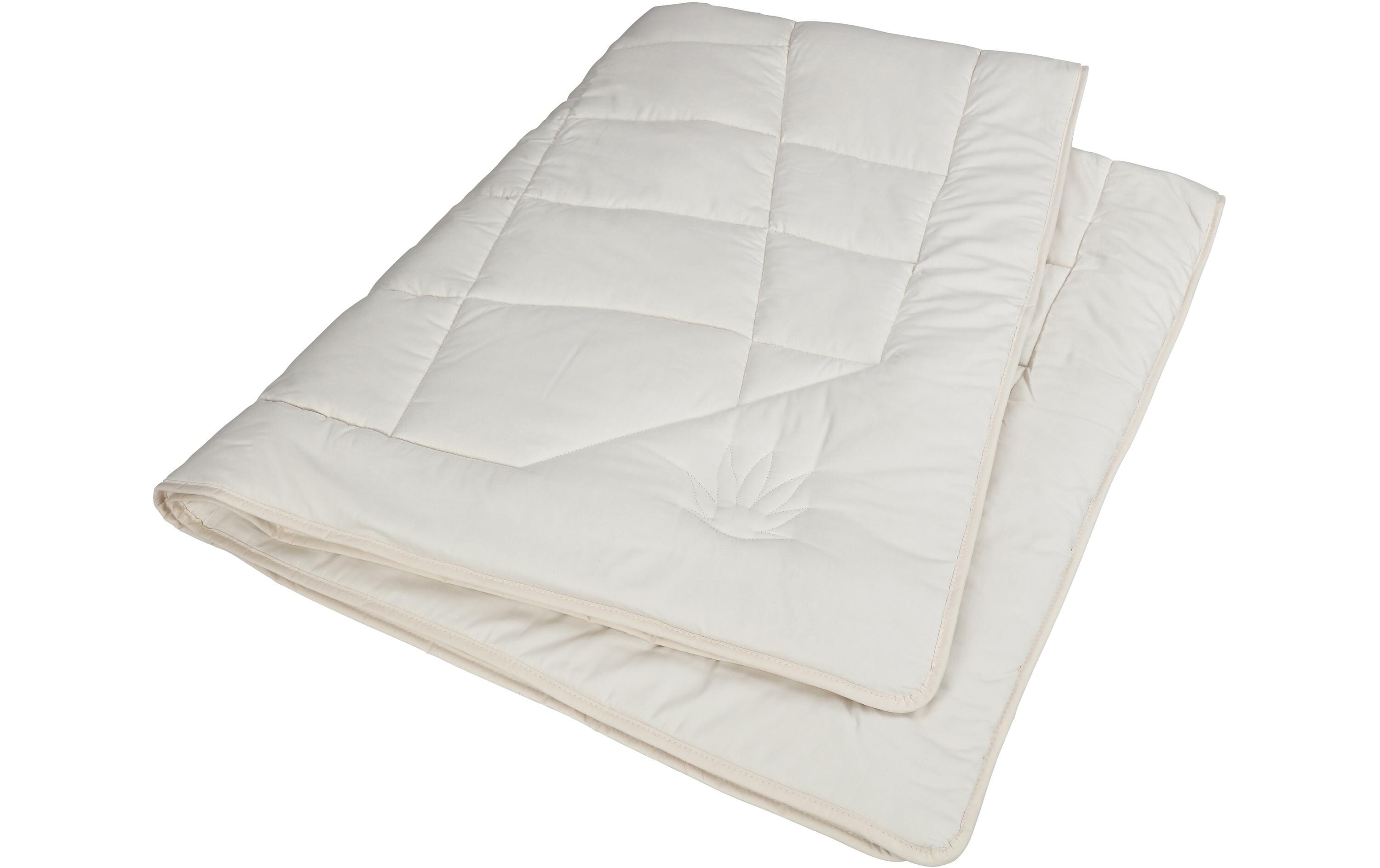Duvet Cannatur-Bio 200 x 210 cm<br>Vegane Bio-Hanf-Ganzjahresdecke