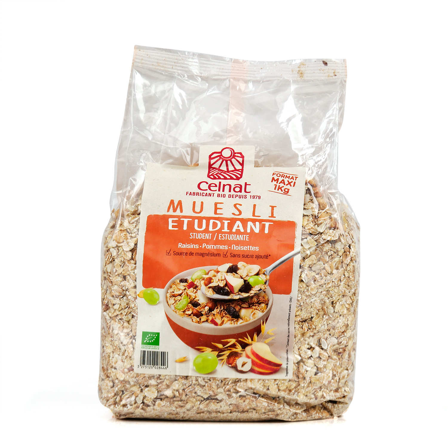 Muesli de l'étudiant bio