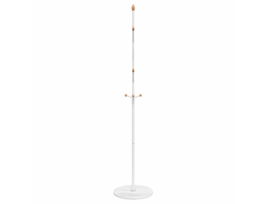 VIDAXL - Porte manteau Porte-manteau blanc 177 cm fer enduit de poudre