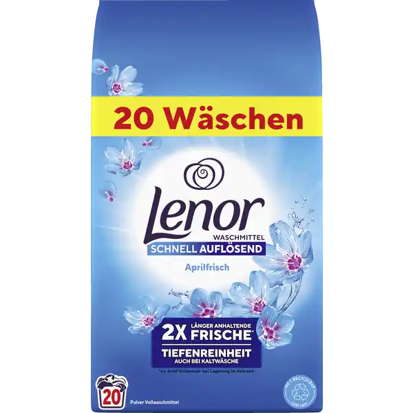 Vollwaschmittel Pulver Aprilfrisch