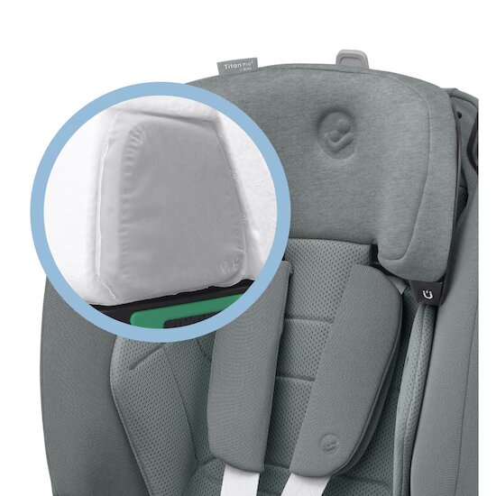 Siège auto Titan Pro2 i-Size   Authentic Graphite        de               Maxi-Cosi