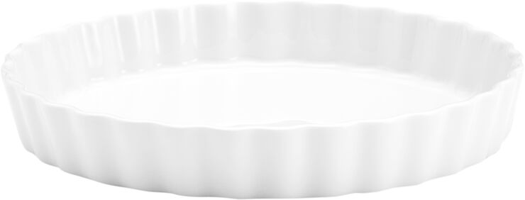 Pillivuyt Tærteform 24 cm - nr. 7 Hvid
