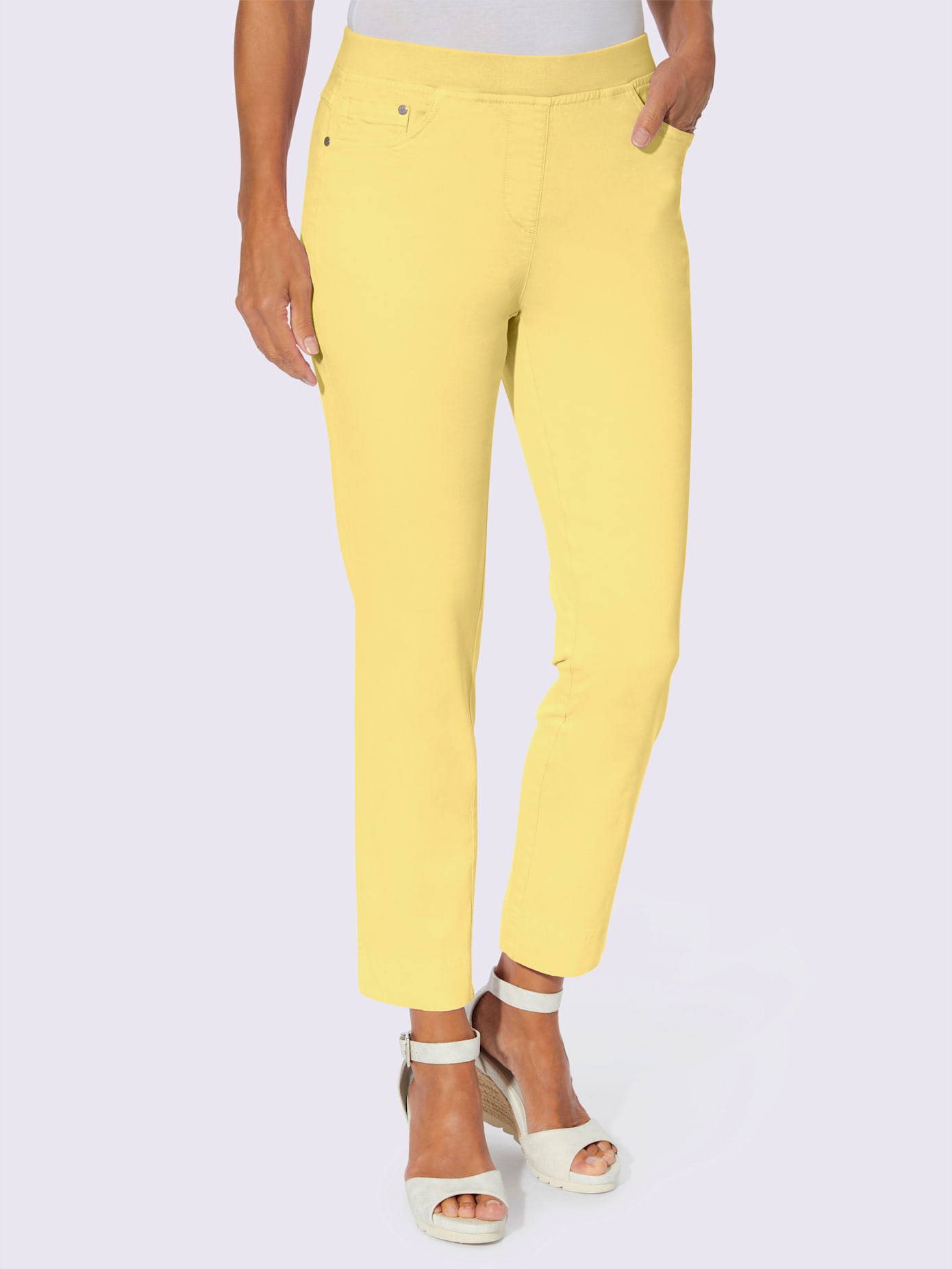 Jean 7/8 avec coton