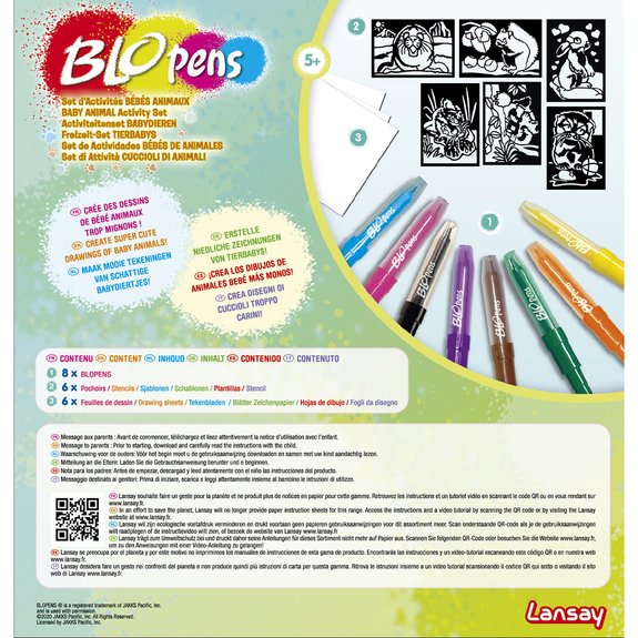 Blopens - Set d'Activités Bébés Animaux