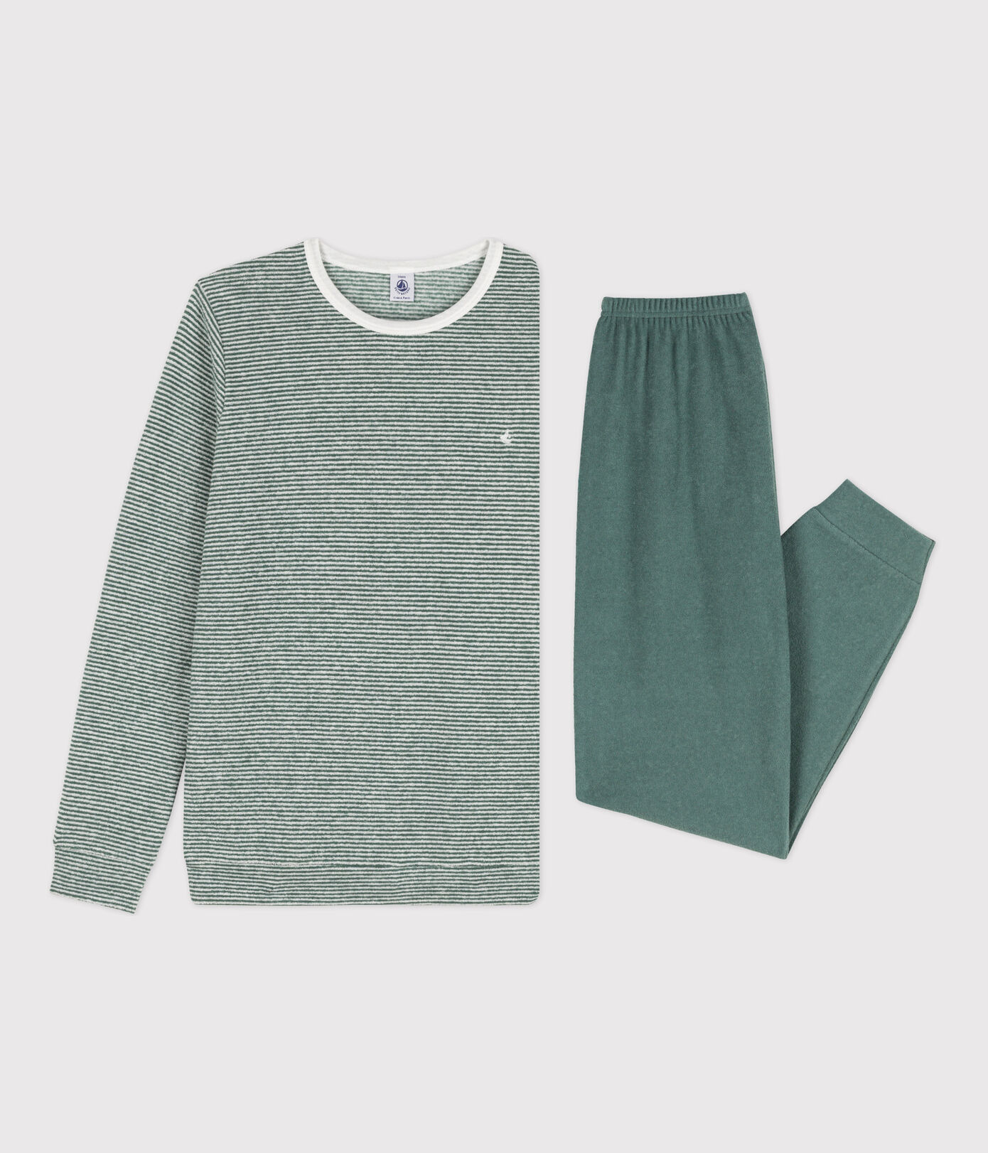 Pyjama milleraies fille/garçon en coton