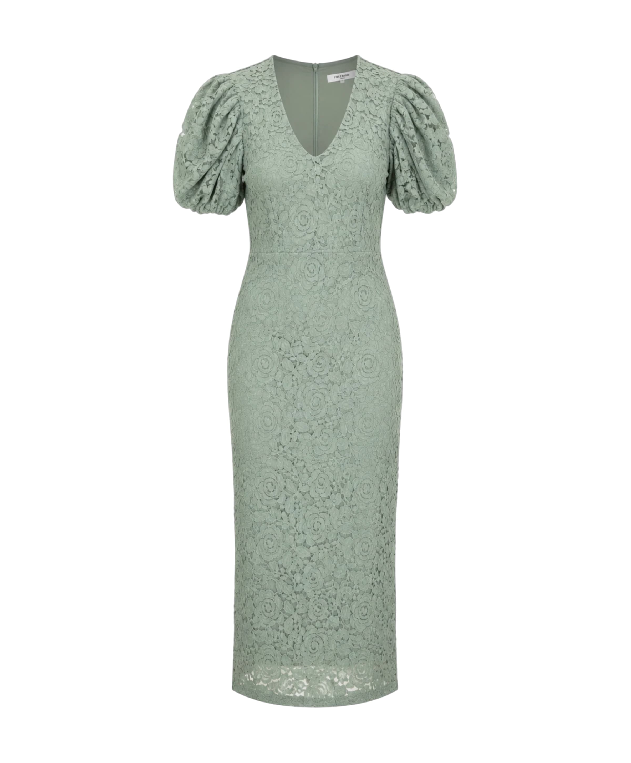 Freebird Festive Dames jurk groen