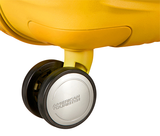American Tourister Hartschalen-Koffer »Soundbox« Spinner 55/20 TSA EXP, golden yellow