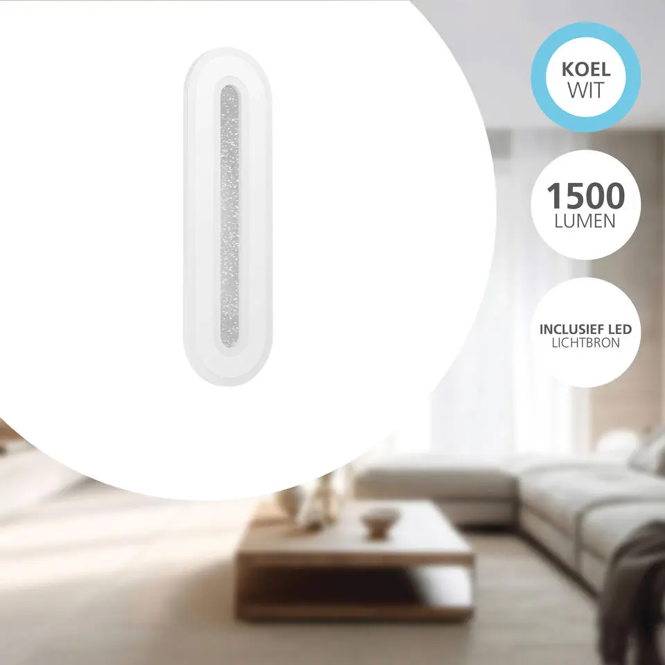 EGLO Macchioni Wandlamp - LED - Kunststof - Wit