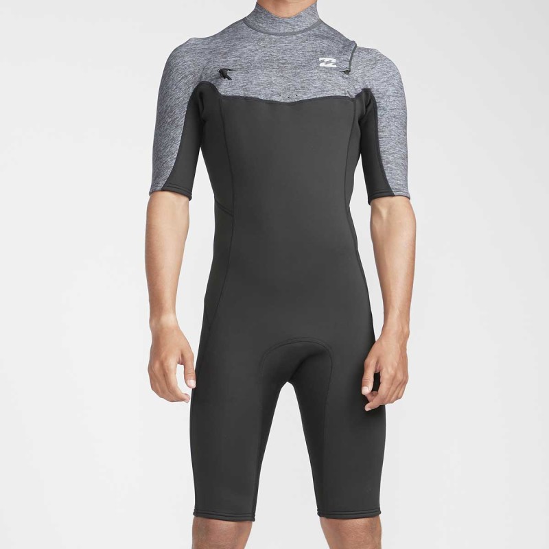 Combinaison Shorty Billabong Absolute 2mm 2019 Chest Zip - The Corner Shop